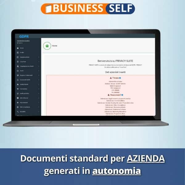 BUSINESS SELF - Gestionale Privacy + Assistenza