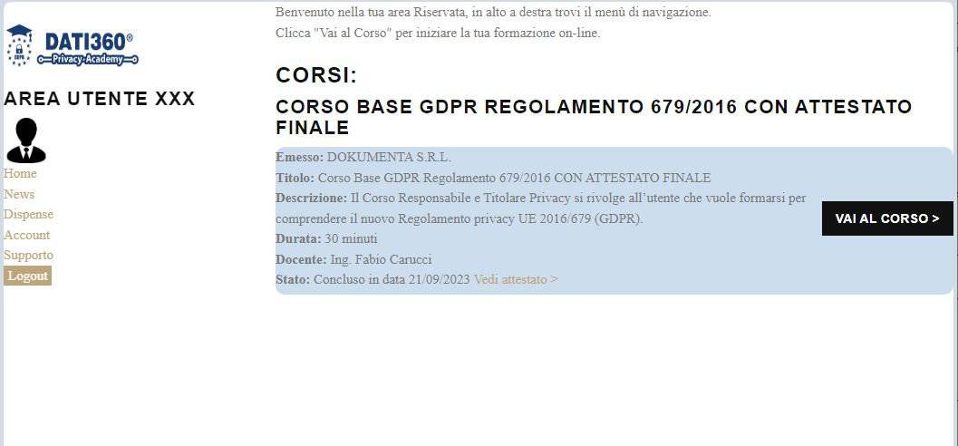 Crediti corsi Formazione on-line - immagine 4