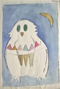 tecnica mista su carta cm. 50x35