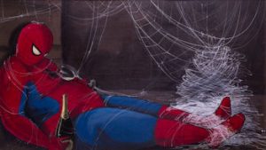 Pareschi, Spiderman - stampa su tela cm. 100x150 completa di telaio
