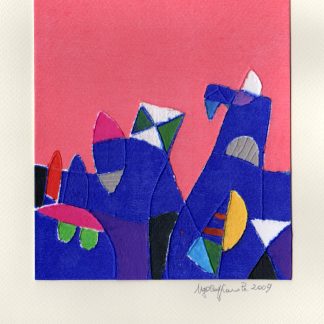 Caggiano, La baia del cielo 2 - calcografia cm. 20x17