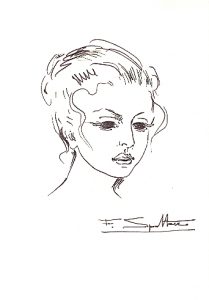 Spoltore, Figura 2 - disegno su carta cm. 17,7x12,5
