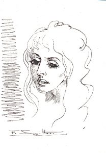 Spoltore, Figura 3 - disegno su carta cm. 17,7x12,7