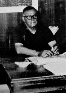 Vincenzo Guidotti, nel suo studio
