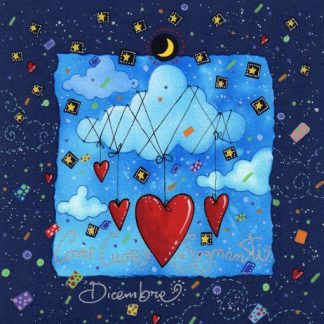 12 I mesi - Dicembre come cuori sognanti