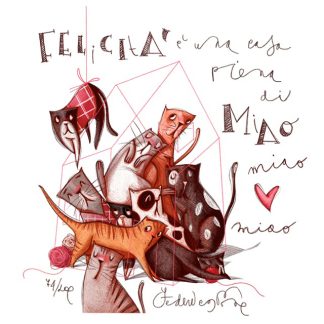 Porro, Felicità è una casa piena di miao
