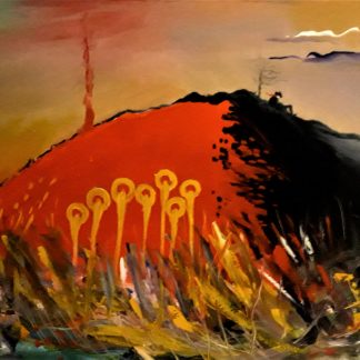 La collina rossa