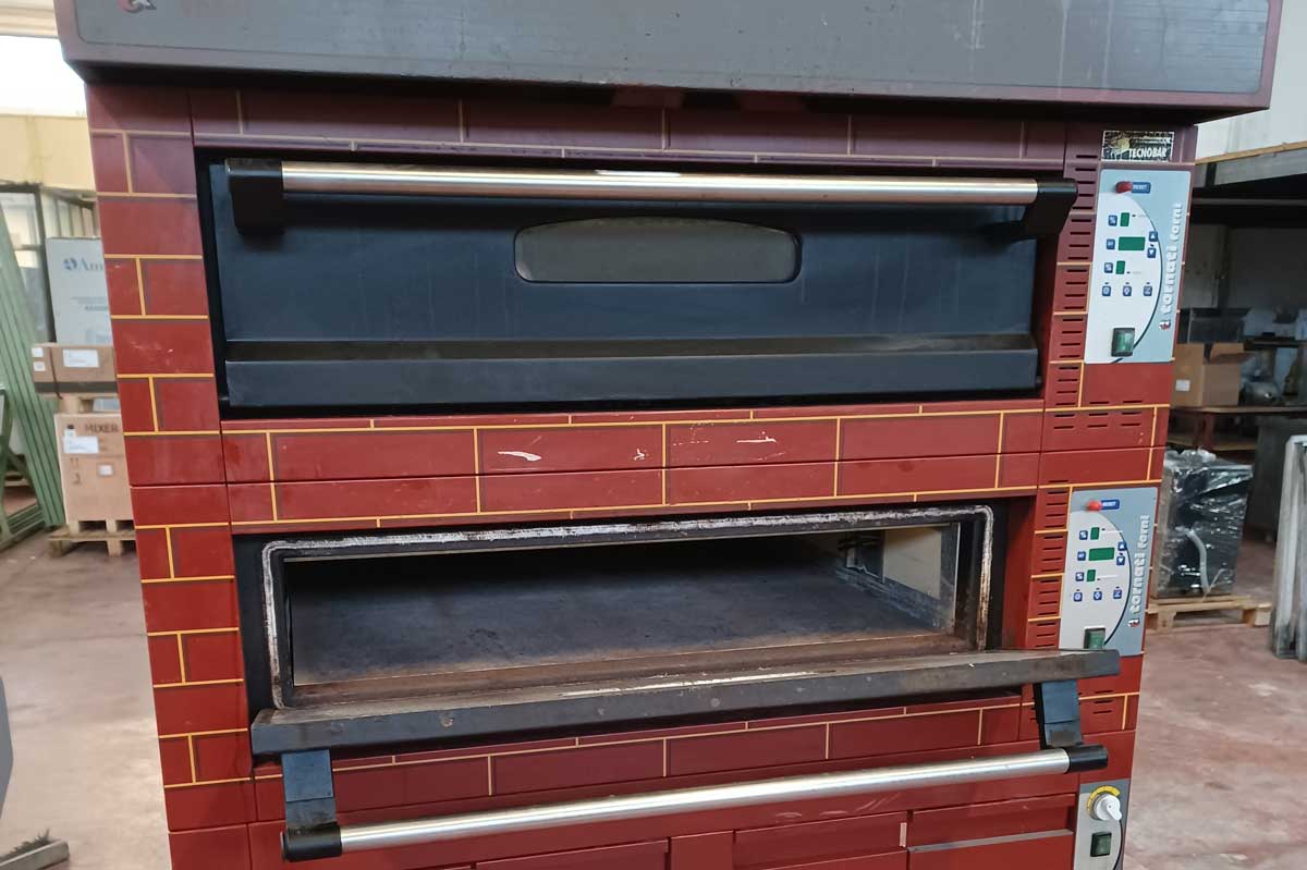 Forno per Pizza Professionale 2 camere Tornati mod 99D Usato - TecnoBar